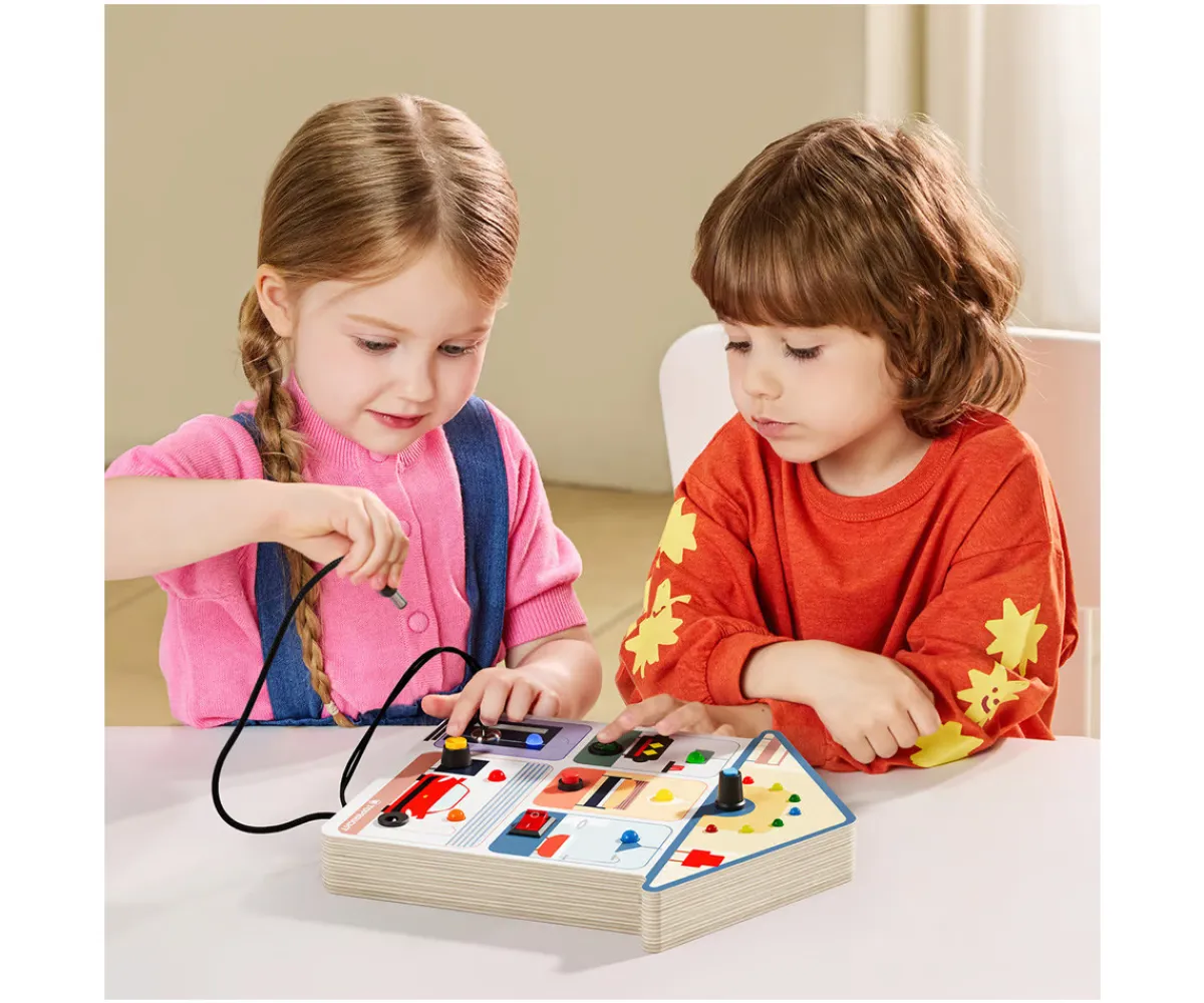 Juguetes Niños 5 Años^Topbright Panel de Actividades Busy Board House