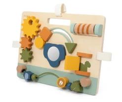 Juguetes Bebé 6 Meses^Trixie Panel de Actividades de Madera Mrs. Elephant