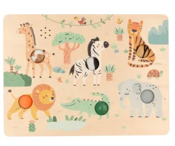New Panel Sensorial En la Selva Personalizable Niños Juguetes Para Niños De 18 Meses|Juguetes Para Niños De Un Año