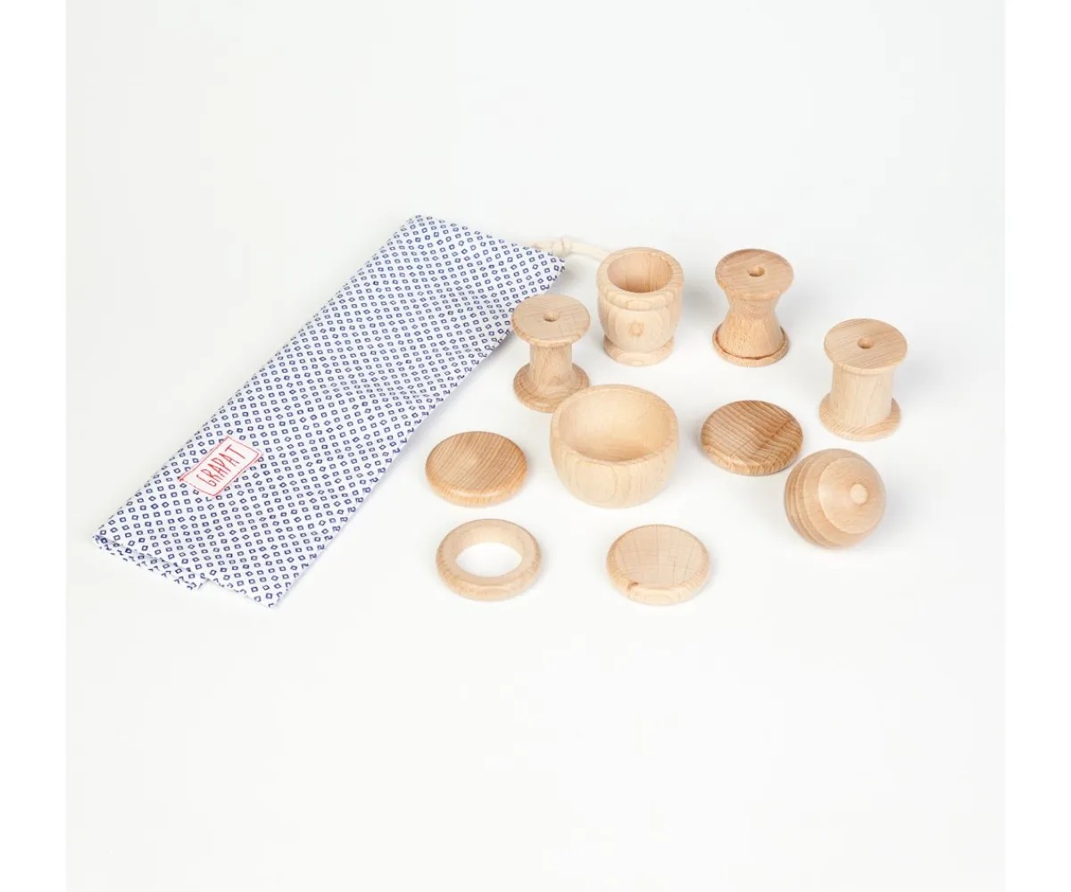 Otras Líneas Pedagógicas^Grapat Panera de los Tesoros 10 Piezas