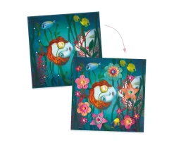 Manualidades Para Niños^Djeco Papel Creativo 3D Rock'n Rosas