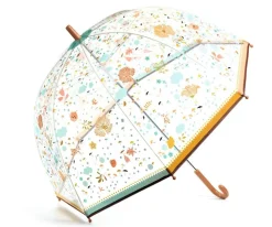 Paraguas Infantiles^Djeco Paraguas Transparente Pequeñas Flores