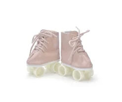 Accesorios Para Muñecas^Minikane Patines Polipiel Rosa para Muñeco Gordis