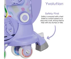 Patinetes^Yvolution Patines Twista Lila T.30-34