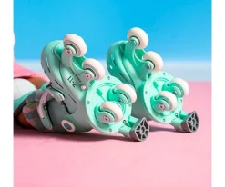 Patinetes^Yvolution Patines Twista Verde T.30-34