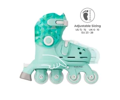 Patinetes^Yvolution Patines Twista Verde T.23-28