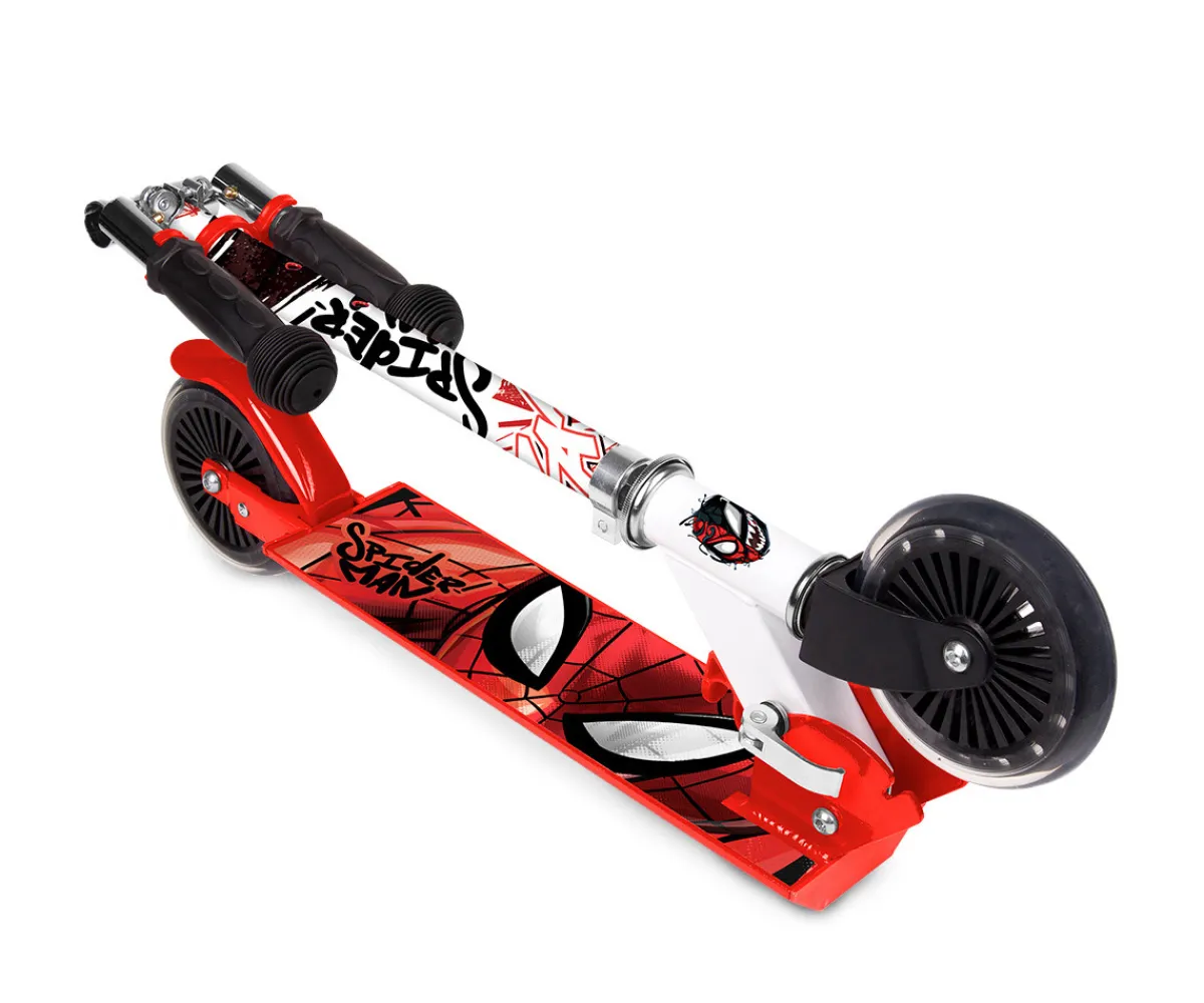 Hot Patinete de 2 Ruedas Spiderman Niños Juguetes Niños 5 Años|Patinetes