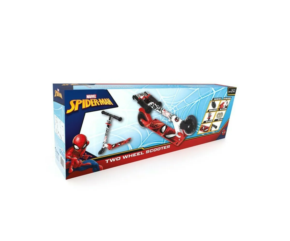 Hot Patinete de 2 Ruedas Spiderman Niños Juguetes Niños 5 Años|Patinetes