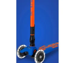 Clearance Patinete Maxi Deluxe Plegable Neon Led Azul / Naranja Niños Juguetes Niños 5 Años|Juguetes Niños + 10 Años
