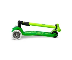 Outlet Patinete Maxi Deluxe Plegable Neon Led Verde / Amarillo Niños Juguetes Niños + 10 Años|Juguetes Niños 6 Años