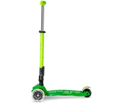 Outlet Patinete Maxi Deluxe Plegable Neon Led Verde / Amarillo Niños Juguetes Niños + 10 Años|Juguetes Niños 6 Años