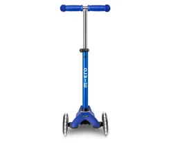 Hot Patinete Mini Deluxe Mini Azul con Luces LED Niños Juguetes Más Recomendados|Juguetes Niños 3 Años