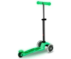 Discount Patinete Mini Deluxe Glow Lime con Luces LED Niños Juguetes Niños 3 Años|Juguetes Niños 4 Años
