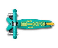 Clearance Patinete Mini Deluxe Eco Menta con Luces LED Niños Juguetes Niños 3 Años|Patinetes