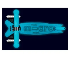 Clearance Patinete Mini Deluxe Glow Aqua con Luces LED Niños Juguetes Niños 3 Años|Juguetes Niños 4 Años