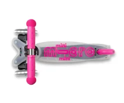 Patinetes^Micro Patinete Mini Deluxe Flux Neochrome Rosa Luces LED