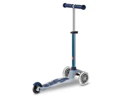 Patinetes^Micro Patinete Mini Deluxe Flux Neochrome Azul Luces LED