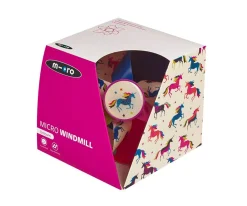 Hot Patinete Mini Deluxe Glow Lime con Luces LED + Molinillo Unicornio Niños Juguetes Niños 5 Años|Juguetes Niños 3 Años