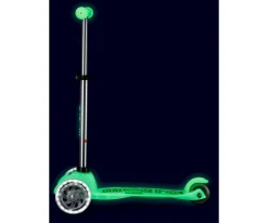 Hot Patinete Mini Deluxe Glow Lime con Luces LED + Molinillo Unicornio Niños Juguetes Niños 5 Años|Juguetes Niños 3 Años