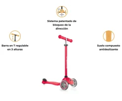 Sale Patinete Primo Red T-Bar Niños Juguetes Niños 5 Años|Juguetes Niños 7 Años
