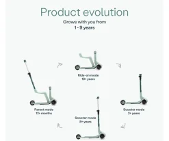 New Patinete Xtend Mini-Ride Verde Niños Juguetes Niños 3 Años|Patinetes