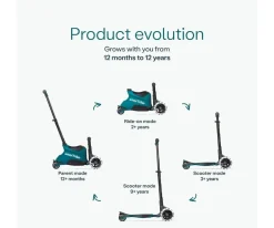 New Patinete Xtend Scooter-Ride On Teal Niños Juguetes Niños 6 Años|Juguetes Niños 3 Años