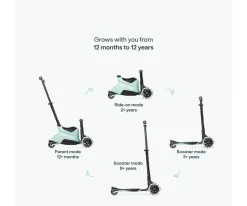 Hot Patinete Xtend Scooter-Ride On Soft Mint Niños Juguetes Niños 5 Años|Juguetes Para Niños De Un Año