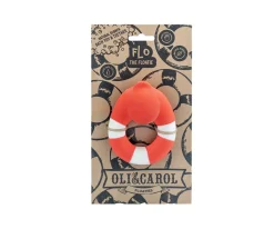 Juguetes Para Niños De Un Año^Oli & Carol Pato de Baño Flo The Floatie Rojo