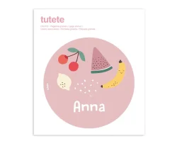 Outlet Pegatina Grande Fruits para Caja Almuerzo Cajas De Almuerzo|Colecciones Vuelta Al Cole