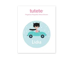 Hot Pegatina Pequeña Héroe Broom para Botella y Cajas Almuerzo Etiquetas Personalizadas|Colecciones Vuelta Al Cole