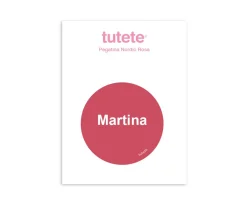 Outlet Pegatina Pequeña Nordic Rosa para Botella Colecciones Vuelta Al Cole|Botellas Para Personalizar