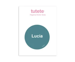 New Pegatina Pequeña Nordic Verde para Botella Etiquetas Personalizadas|Colecciones Vuelta Al Cole