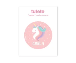 Discount Pegatina Pequeña Unicornio para Botella y Cajas Almuerzo Botellas Para Personalizar|Etiquetas Personalizadas