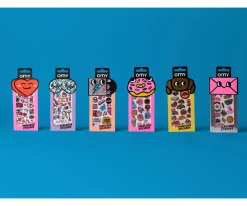 Manualidades Para Niños^Omy Pegatinas Fluorescentes Iconic Love