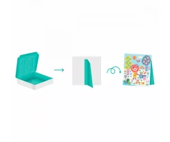 Hot Pegatinas Geométricas Niños Juguetes De Viaje|Manualidades Para Niños