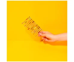 Pintura De Uñas, Brillos Y Tattoos^Omy Pegatinas para Orejas Lily