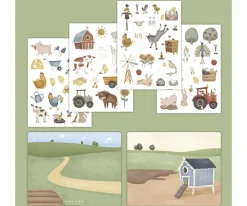Sale Pegatinas para Ventana Little Farm Niños Manualidades Para Niños|Decoración Pared Infantil