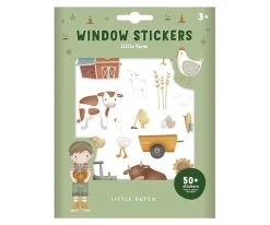 Sale Pegatinas para Ventana Little Farm Niños Manualidades Para Niños|Decoración Pared Infantil