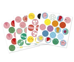 Online Pegatinas Reposicionables Redondas Autour de L'etang Niños Juguetes Niños 4 Años|Juguetes De Viaje