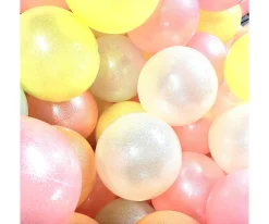 Outlet Pelota Glitter Rosa Neón 15 cm Niños Juguetes Niños 4 Años|Juguetes Niños 6 Años