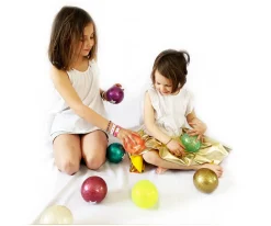 Clearance Pelota Glitter Rosa Neón 10 cm Niños Juguetes Para Niños De 18 Meses|Juguetes Niños 4 Años