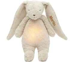 Outlet Peluche Luz-Sonido Conejo Orgánico 2.0 Sand Personalizable Niños Juguetes Para Niños De Un Año|Regalos Para Bebés