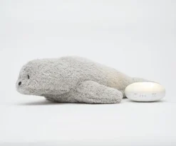 Sale Peluche Luz-Sonido Seal Orgánico Gray Niños Juguetes Para Niños De Un Año|Peluches