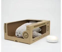 Sale Peluche Luz-Sonido Seal Orgánico Gray Niños Juguetes Para Niños De Un Año|Peluches