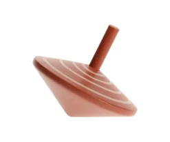 Sale Peonza de Madera Espiral Marrón Oscuro Niños Juguetes Niños 4 Años|Juguetes Más Recomendados