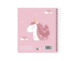 Best Pequeña Agenda Guardería Personalizable Tutete Magical Unicorn Material Escolar|Colecciones Vuelta Al Cole