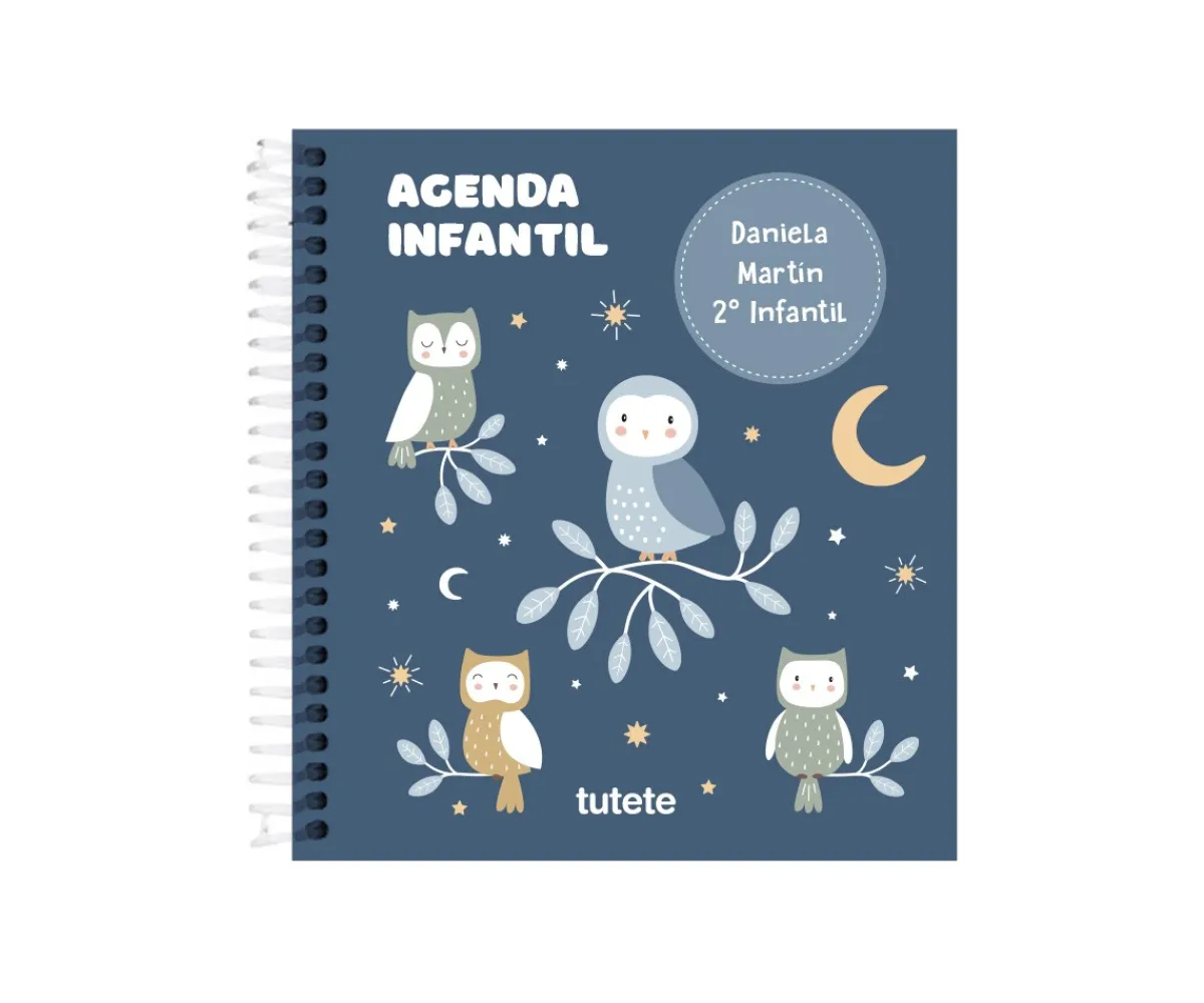 Online Pequeña Agenda Guardería Personalizable Magical Forest Colecciones Vuelta Al Cole|Material Escolar