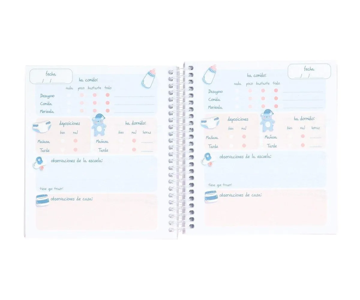 Online Pequeña Agenda Guardería Personalizable Magical Forest Colecciones Vuelta Al Cole|Material Escolar