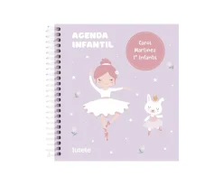 Colecciones Vuelta Al Cole^Tutete Pequeña Agenda Guardería Personalizable Ballet
