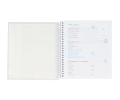 Colecciones Vuelta Al Cole^Tutete Pequeña Agenda Guardería Personalizable Ballet